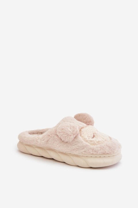 Kapcie Model Jozelinetta FA-197 Beige - Step in style Kapcie Model Jozelinetta FA-197 Beige - Step in style