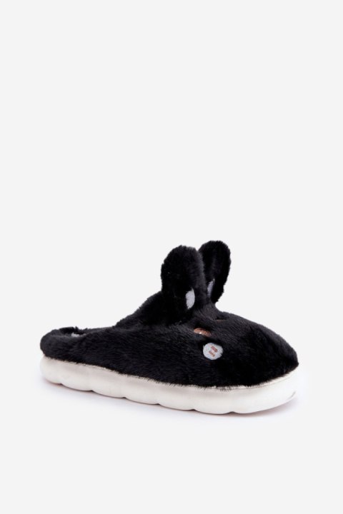 Kapcie Model Natasha FA-196 Black - Step in style Kapcie Model Natasha FA-196 Black - Step in style