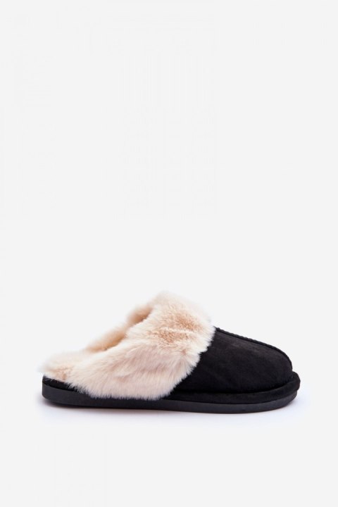 Kapcie Model Pinky BO-609 Black - Step in style Kapcie Model Pinky BO-609 Black - Step in style
