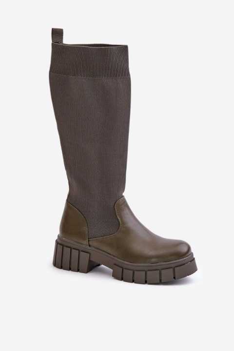 Kozaki Model Mesidra RQ438 Dark Green - Step in style Kozaki Model Mesidra RQ438 Dark Green - Step in style