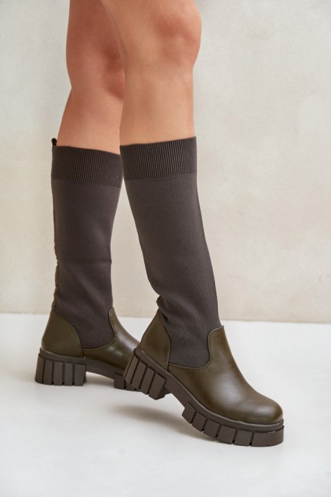 Kozaki Model Mesidra RQ438 Dark Green - Step in style Kozaki Model Mesidra RQ438 Dark Green - Step in style