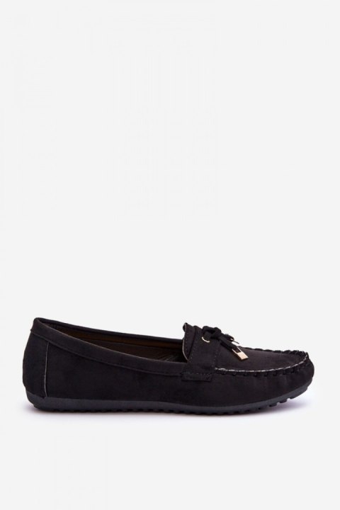 Mokasyny Model Good Time ZA28P Black - Step in style Mokasyny Model Good Time ZA28P Black - Step in style