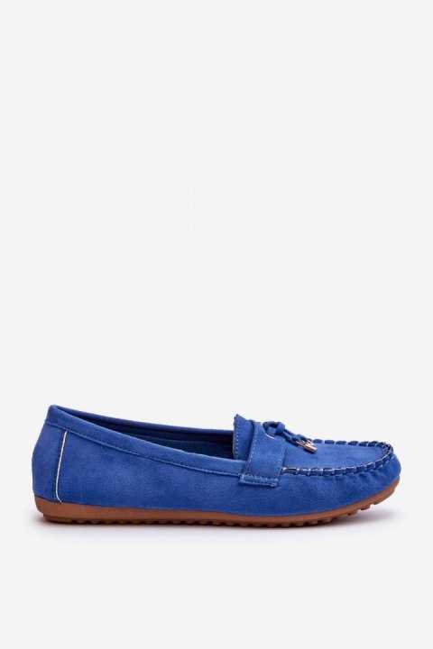 Mokasyny Model Good Time ZA28P Blue - Step in style Mokasyny Model Good Time ZA28P Blue - Step in style