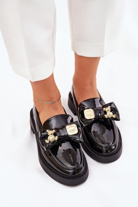Mokasyny Model Leandriel G1769 Black - Step in style Mokasyny Model Leandriel G1769 Black - Step in style