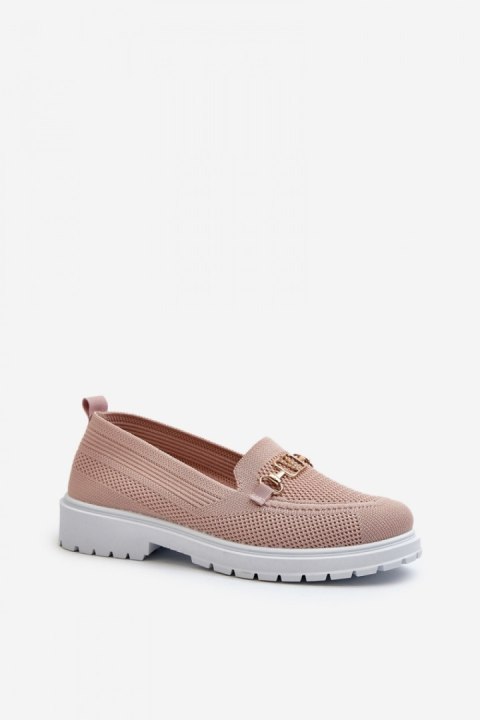 Mokasyny Model Limentia 24TX02-7041 Pink - Step in style Mokasyny Model Limentia 24TX02-7041 Pink - Step in style