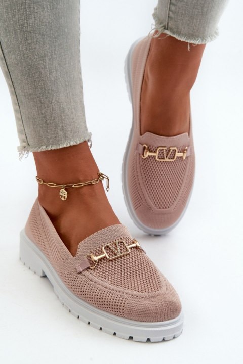 Mokasyny Model Limentia 24TX02-7041 Pink - Step in style Mokasyny Model Limentia 24TX02-7041 Pink - Step in style