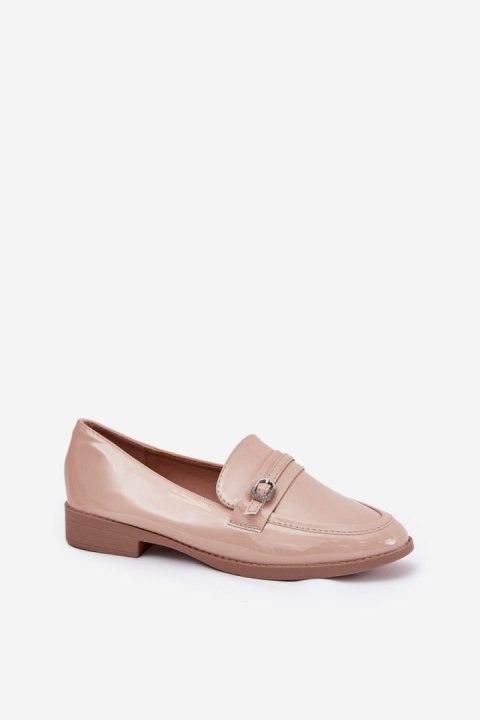 Mokasyny Model Mollan W-25 Beige - Step in style Mokasyny Model Mollan W-25 Beige - Step in style