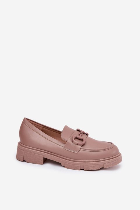 Mokasyny Model Seftass W-2 Khaki - Step in style Mokasyny Model Seftass W-2 Khaki - Step in style
