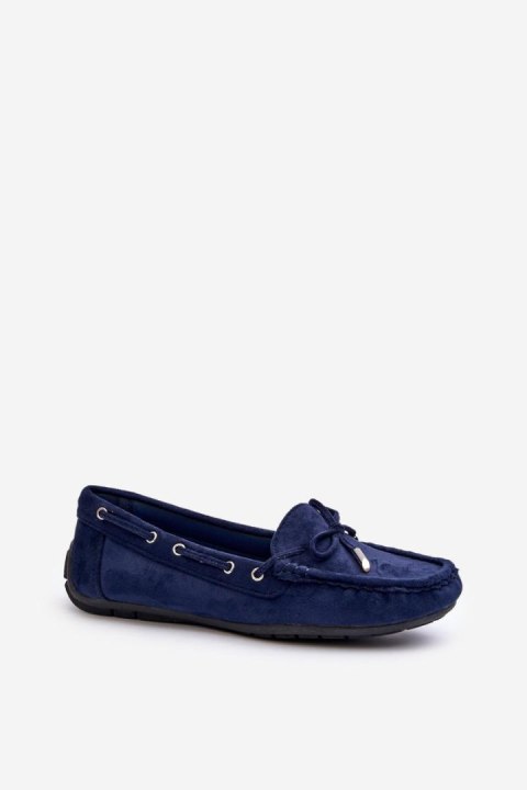 Mokasyny Model Si Passione FT246 Navy - Step in style Mokasyny Model Si Passione FT246 Navy - Step in style