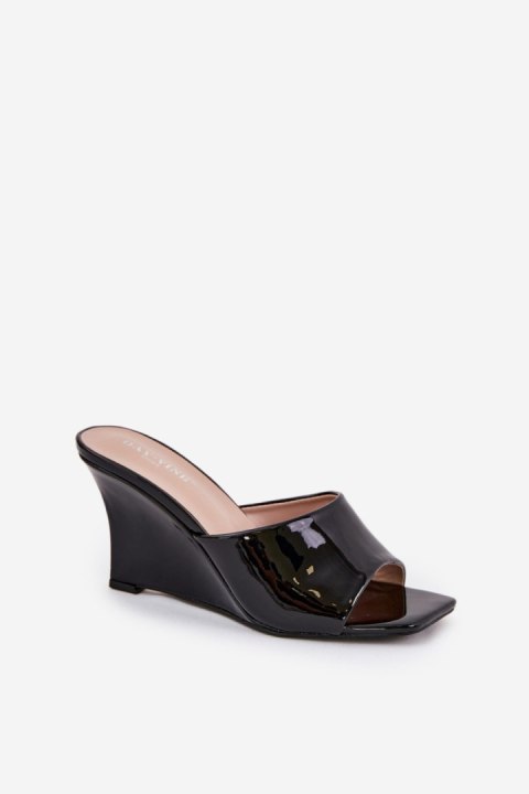 Sandał Klapki Model Nelithin BD121 Black - Step in style Sandał Klapki Model Nelithin BD121 Black - Step in style