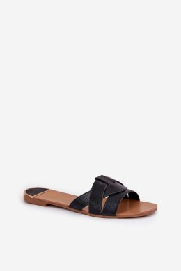 Sandał Klapki Model Selaenor RH-10 Black - Step in style