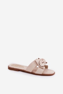Sandał Klapki Model Tobin LX9614 Beige - Step in style