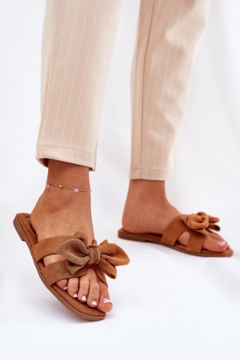 Sandał Klapki Model Tobin LX9614 Camel - Step in style Sandał Klapki Model Tobin LX9614 Camel - Step in style