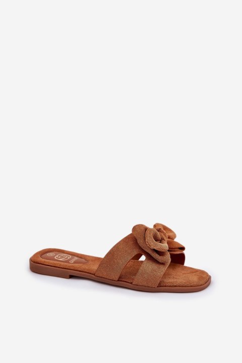 Sandał Klapki Model Tobin LX9614 Camel - Step in style Sandał Klapki Model Tobin LX9614 Camel - Step in style
