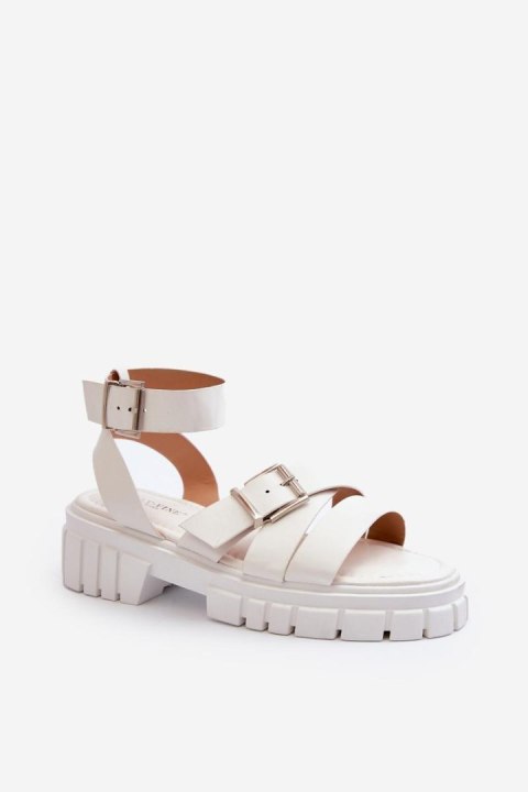Sandały Model Eladira N75-29 White - Step in style Sandały Model Eladira N75-29 White - Step in style