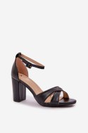Sandały Model Lanaria M525 Black - Step in style