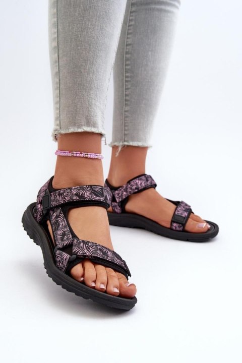 Sandały Model Lumeria 23SD11-5630 Black/Pink - Step in style Sandały Model Lumeria 23SD11-5630 Black/Pink - Step in style