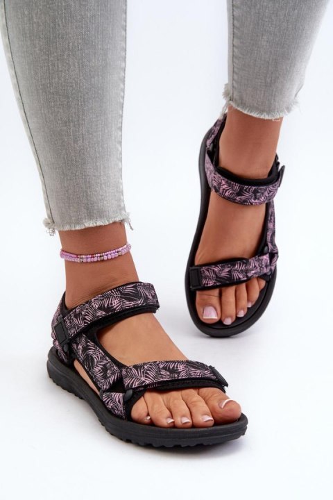 Sandały Model Lumeria 23SD11-5630 Black/Pink - Step in style Sandały Model Lumeria 23SD11-5630 Black/Pink - Step in style