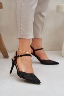 Szpilki Model Nanadra CC241P Black - Step in style