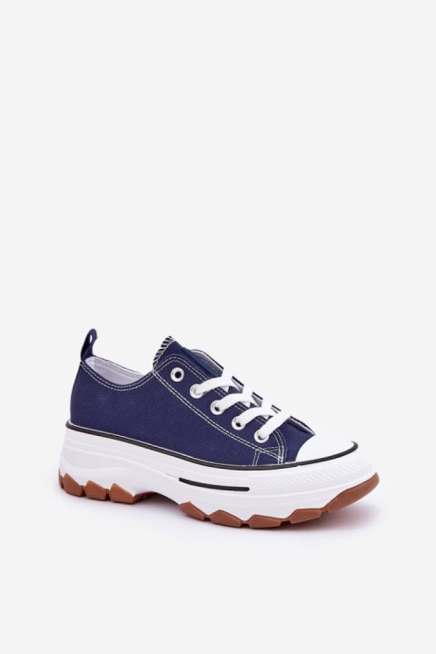 Trampki Model Aradwin 24SP26-6737 Navy - Step in style Trampki Model Aradwin 24SP26-6737 Navy - Step in style