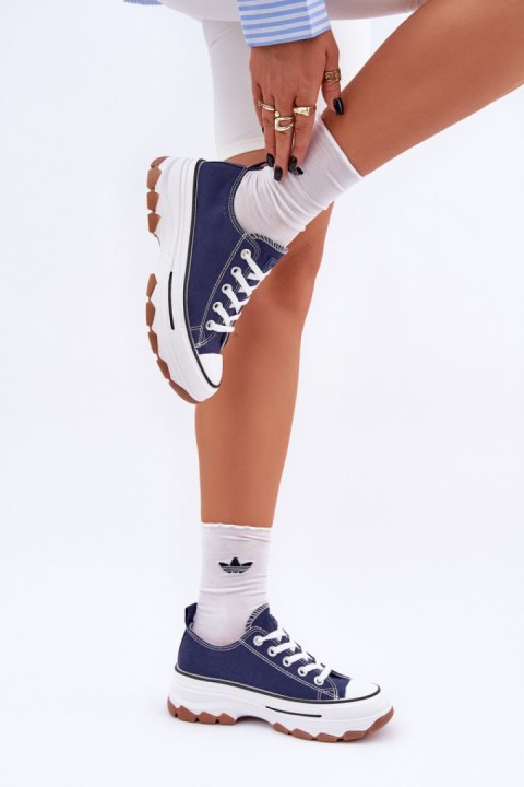 Trampki Model Aradwin 24SP26-6737 Navy - Step in style Trampki Model Aradwin 24SP26-6737 Navy - Step in style