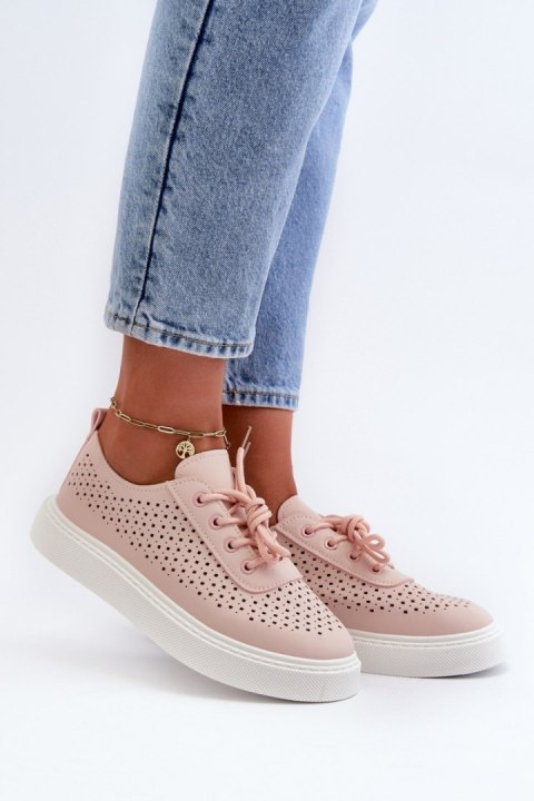 Trampki Model Tanvi BL519P Pink - Step in style Trampki Model Tanvi BL519P Pink - Step in style