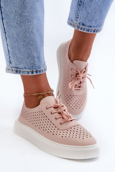 Trampki Model Tanvi BL519P Pink - Step in style Trampki Model Tanvi BL519P Pink - Step in style