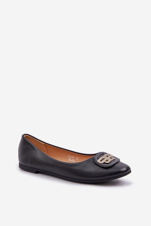 Baleriny Model Ainoria ZA58P Black - Step in style Baleriny Model Ainoria ZA58P Black - Step in style