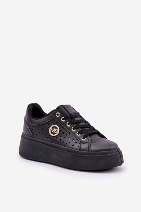 Buty Sportowe Model Cassildi LH201 Black - Step in style Buty Sportowe Model Cassildi LH201 Black - Step in style