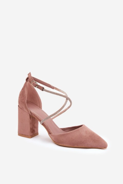 Czółenka Model Verithas LY-9306-2 Nude - Step in style Czółenka Model Verithas LY-9306-2 Nude - Step in style