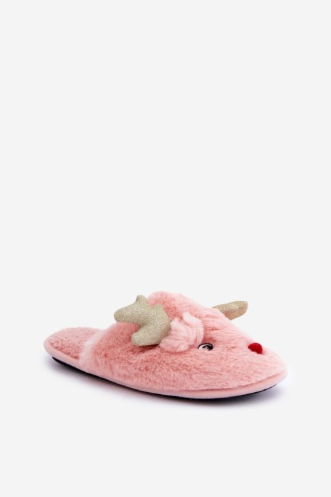 Kapcie Model Asielle YL-54 Pink - Step in style Kapcie Model Asielle YL-54 Pink - Step in style