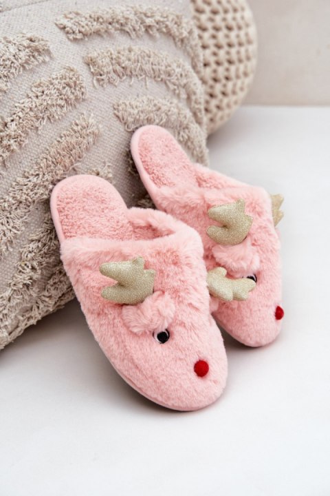 Kapcie Model Asielle YL-54 Pink - Step in style Kapcie Model Asielle YL-54 Pink - Step in style