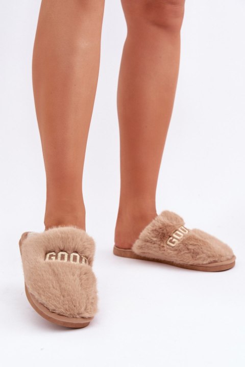 Kapcie Model Kalelia YL-307 Brown - Step in style Kapcie Model Kalelia YL-307 Brown - Step in style