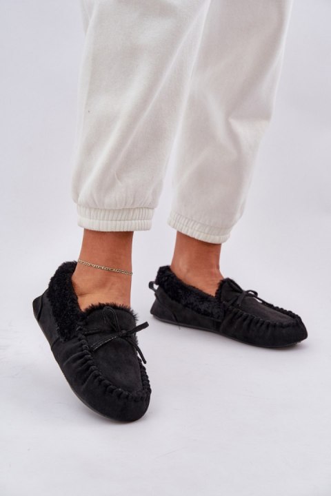 Kapcie Model Kleogoria MD1037-1 Black - Step in style Kapcie Model Kleogoria MD1037-1 Black - Step in style