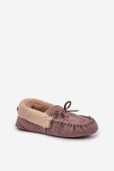 Kapcie Model Kleogoria MD1037-7 Dark Beige - Step in style