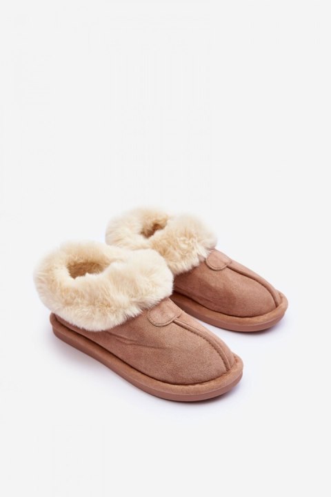 Kapcie Model Lanoze EV-58 Beige - Step in style Kapcie Model Lanoze EV-58 Beige - Step in style