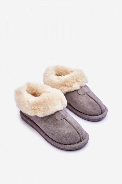 Kapcie Model Lanoze EV-58 Grey - Step in style Kapcie Model Lanoze EV-58 Grey - Step in style