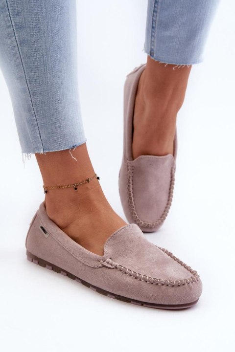 Mokasyny Model Amrutia DF937 Violet - Step in style Mokasyny Model Amrutia DF937 Violet - Step in style