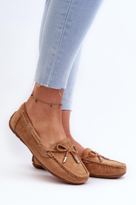 Mokasyny Model Si Passione FT246 Camel - Step in style Mokasyny Model Si Passione FT246 Camel - Step in style
