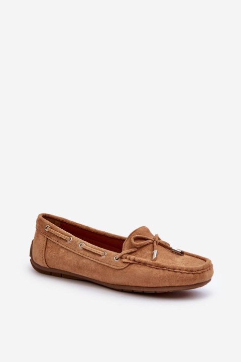 Mokasyny Model Si Passione FT246 Camel - Step in style Mokasyny Model Si Passione FT246 Camel - Step in style