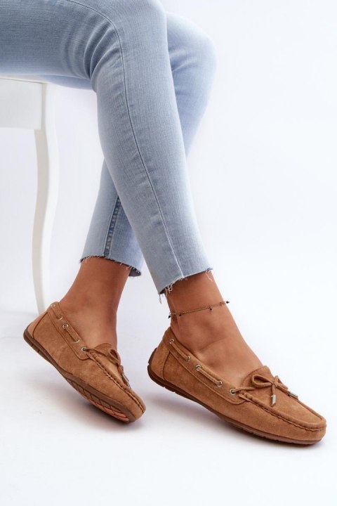 Mokasyny Model Si Passione FT246 Camel - Step in style Mokasyny Model Si Passione FT246 Camel - Step in style
