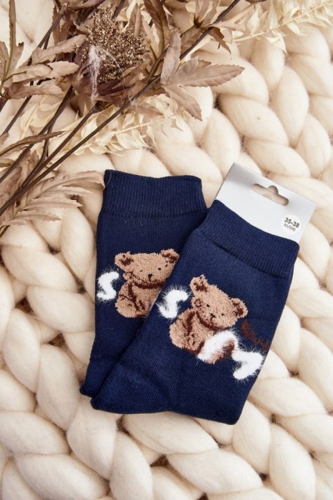 Skarpety Model SK.29377/NV596 Navy - Step in style Skarpety Model SK.29377/NV596 Navy - Step in style