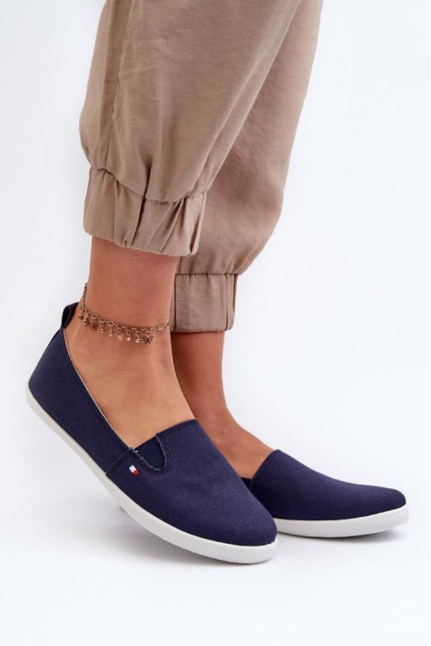 Trampki Model Adrancia 24TX02-7655 navy - Step in style Trampki Model Adrancia 24TX02-7655 navy - Step in style