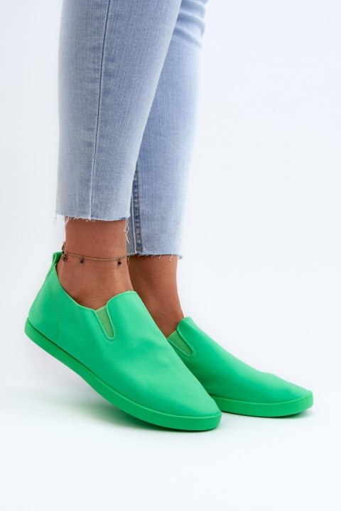 Trampki Model Lovinia NB662 Green - Step in style Trampki Model Lovinia NB662 Green - Step in style