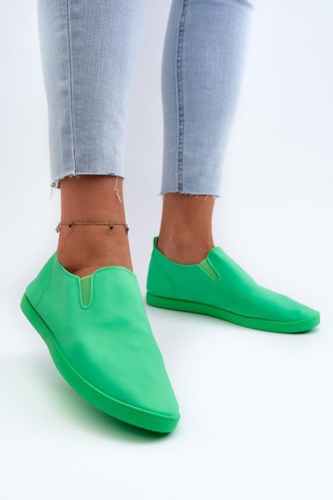 Trampki Model Lovinia NB662 Green - Step in style Trampki Model Lovinia NB662 Green - Step in style