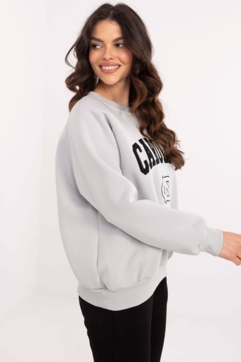 Bluza Damska Model EM-BL-857-1.92P Light Grey - Factory Price Bluza Damska Model EM-BL-857-1.92P Light Grey - Factory Price