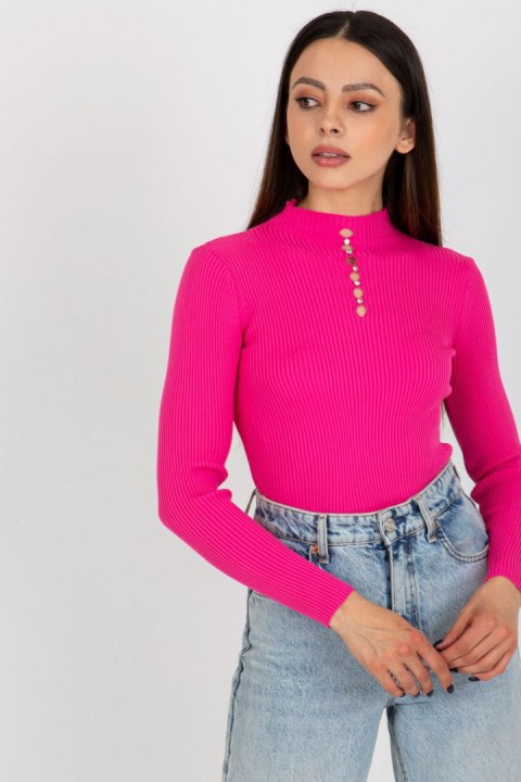 Bluzka Model BA-BZ-2302.97P Dark Pink - Badu Bluzka Model BA-BZ-2302.97P Dark Pink - Badu