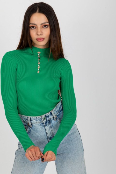 Bluzka Model BA-BZ-2302.97P Green - Badu Bluzka Model BA-BZ-2302.97P Green - Badu