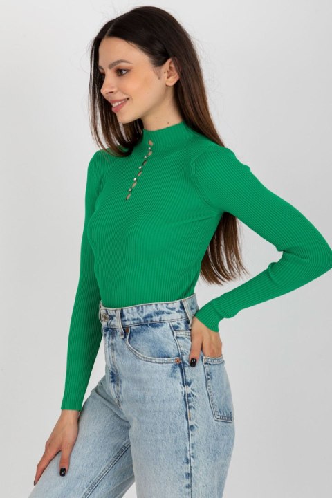 Bluzka Model BA-BZ-2302.97P Green - Badu Bluzka Model BA-BZ-2302.97P Green - Badu