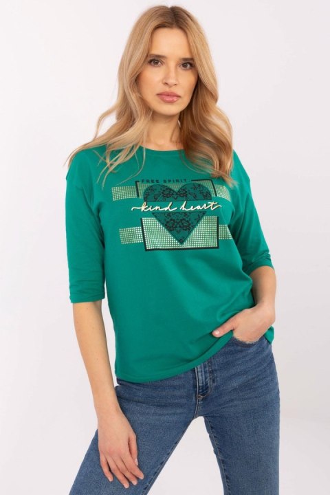 Bluzka Model CLM-BZ-0012.94 Green - Factory Price Bluzka Model CLM-BZ-0012.94 Green - Factory Price